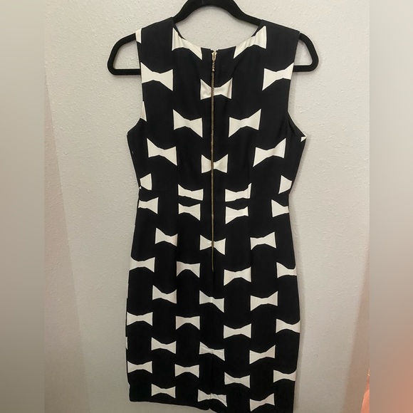 Kate Spade Cora Bow Tie Print Dress Size 4 EUC - Picture 2 of 7